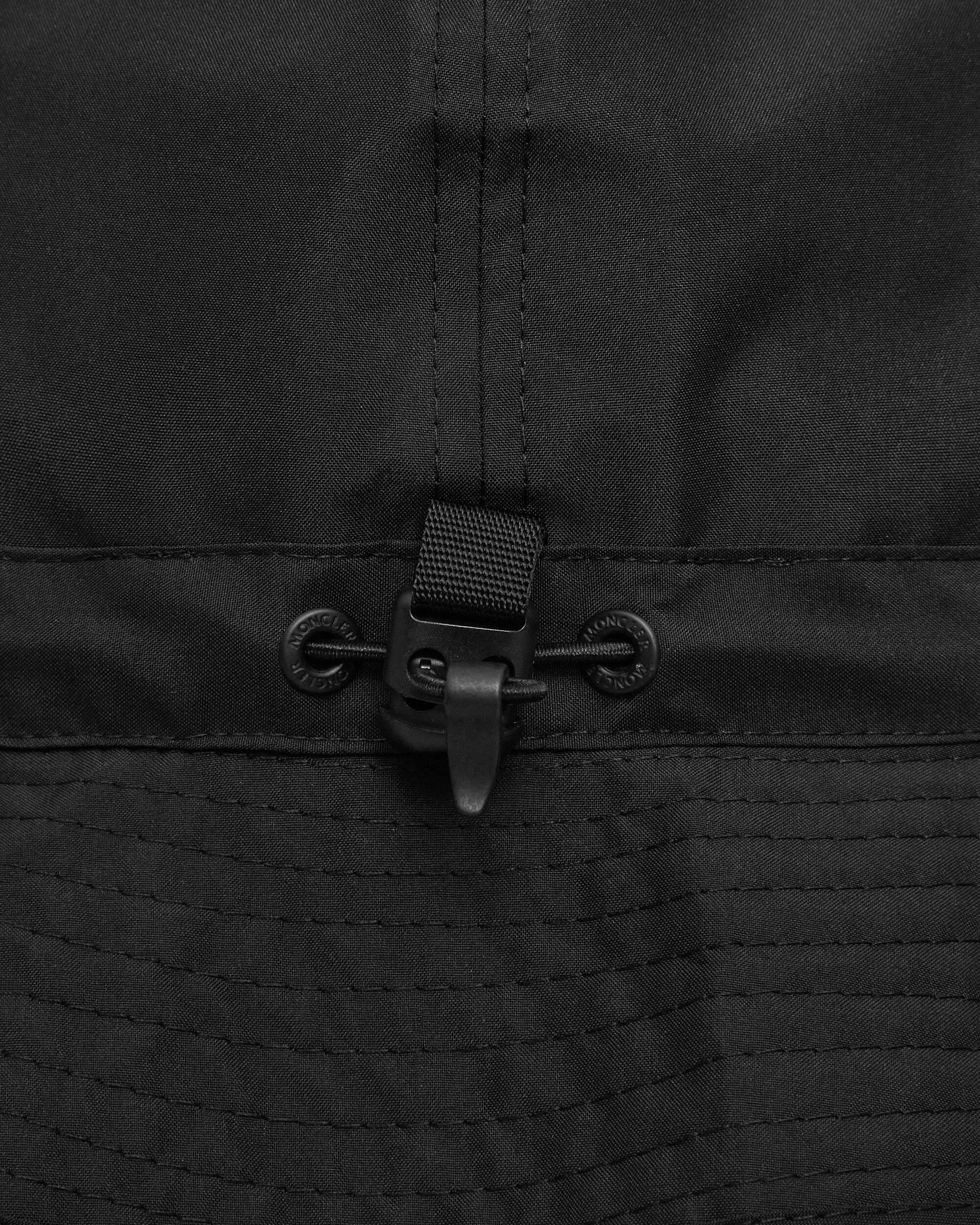 4 Moncler HYKE Bucket Hat Black