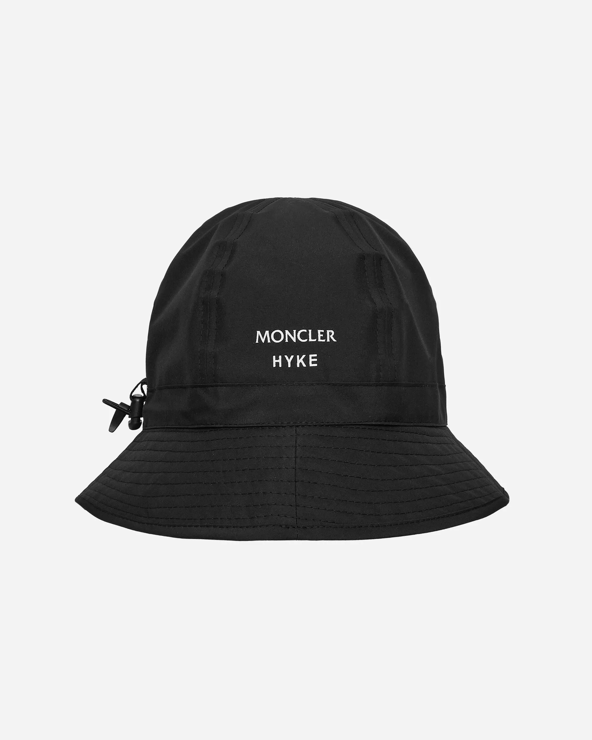 4 Moncler HYKE Bucket Hat Black