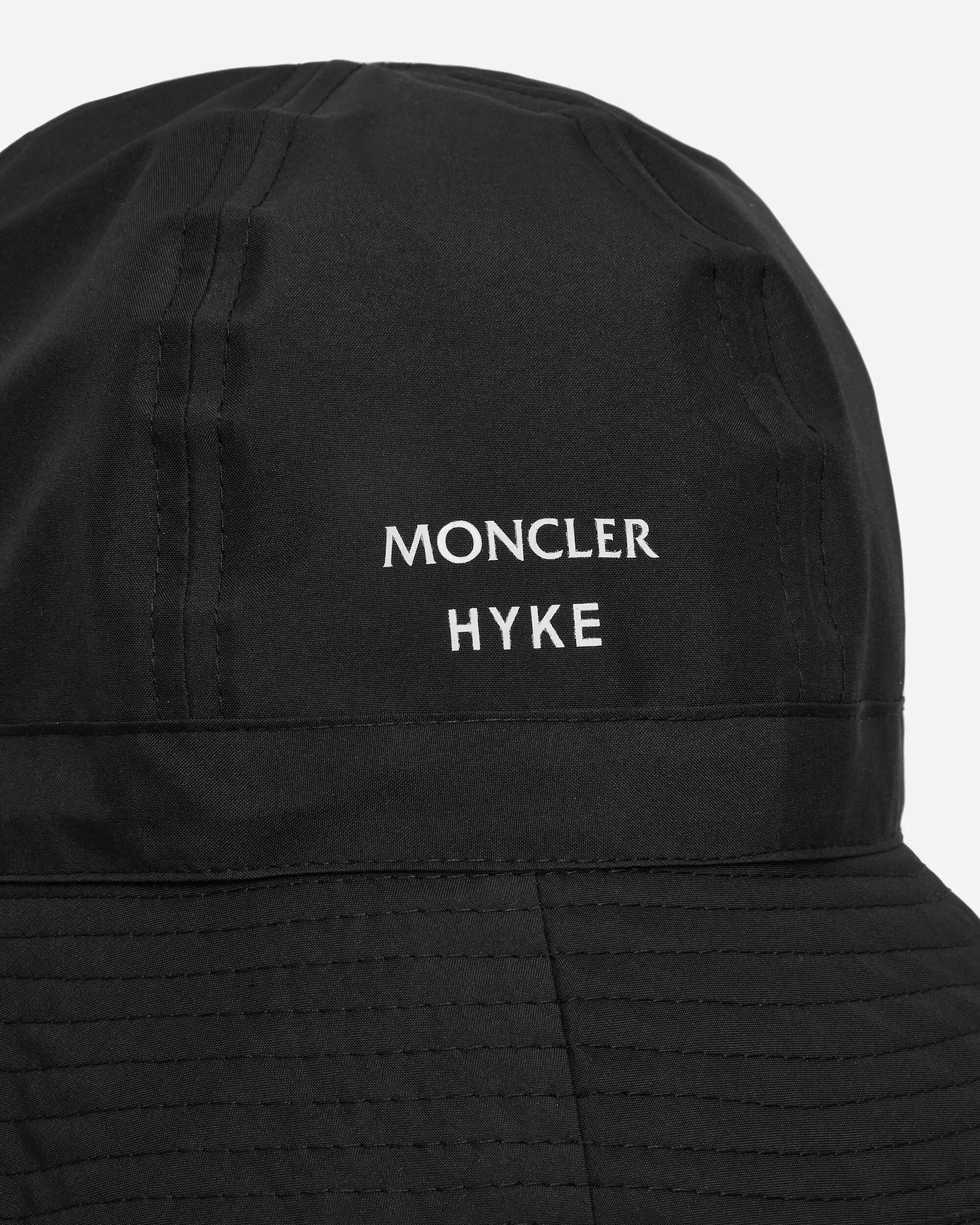 4 Moncler HYKE Bucket Hat Black