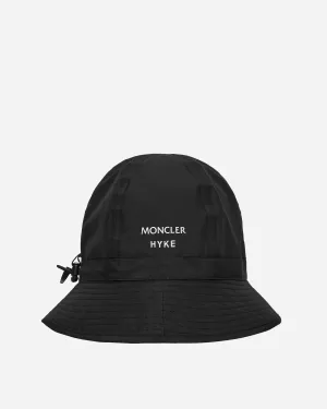 4 Moncler HYKE Bucket Hat Black