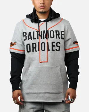 47 Brand Baltimore Orioles Game Hoodie Grey/Black