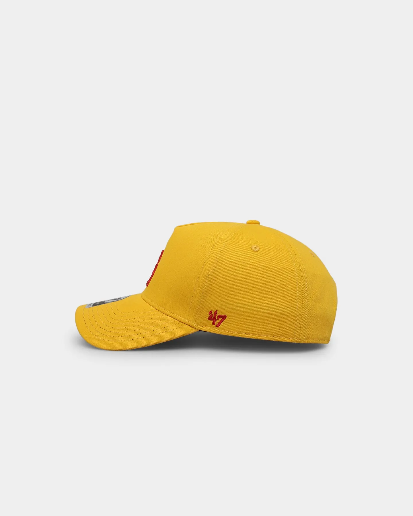 47 Brand Los Angeles Dodgers 'Mustard & Ketchup' Sure Shot MVP DT Snapback Yellow/Red