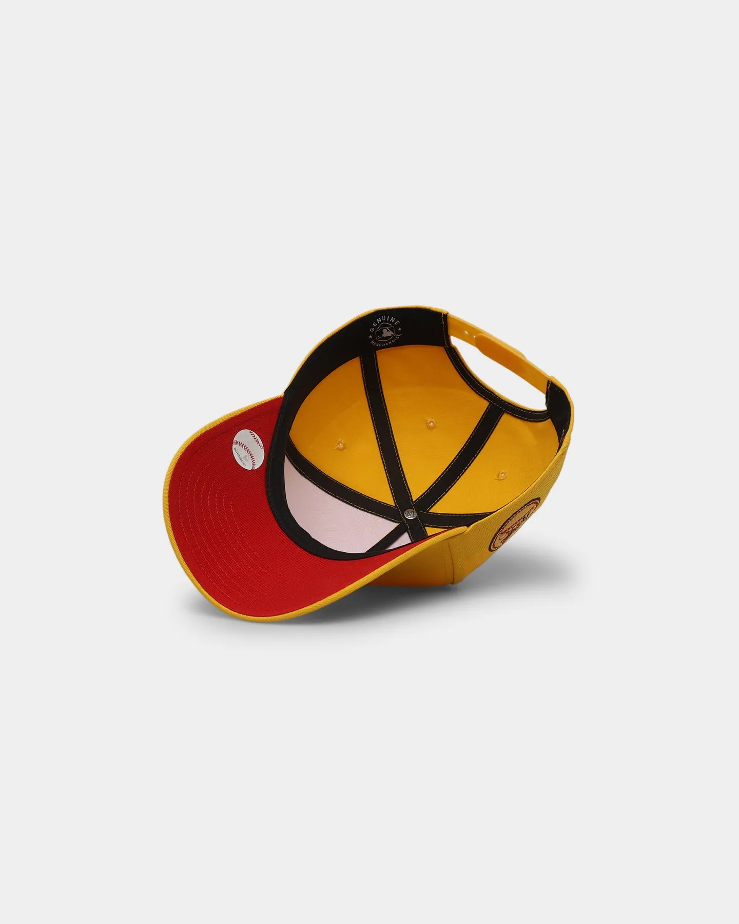 47 Brand Los Angeles Dodgers 'Mustard & Ketchup' Sure Shot MVP DT Snapback Yellow/Red