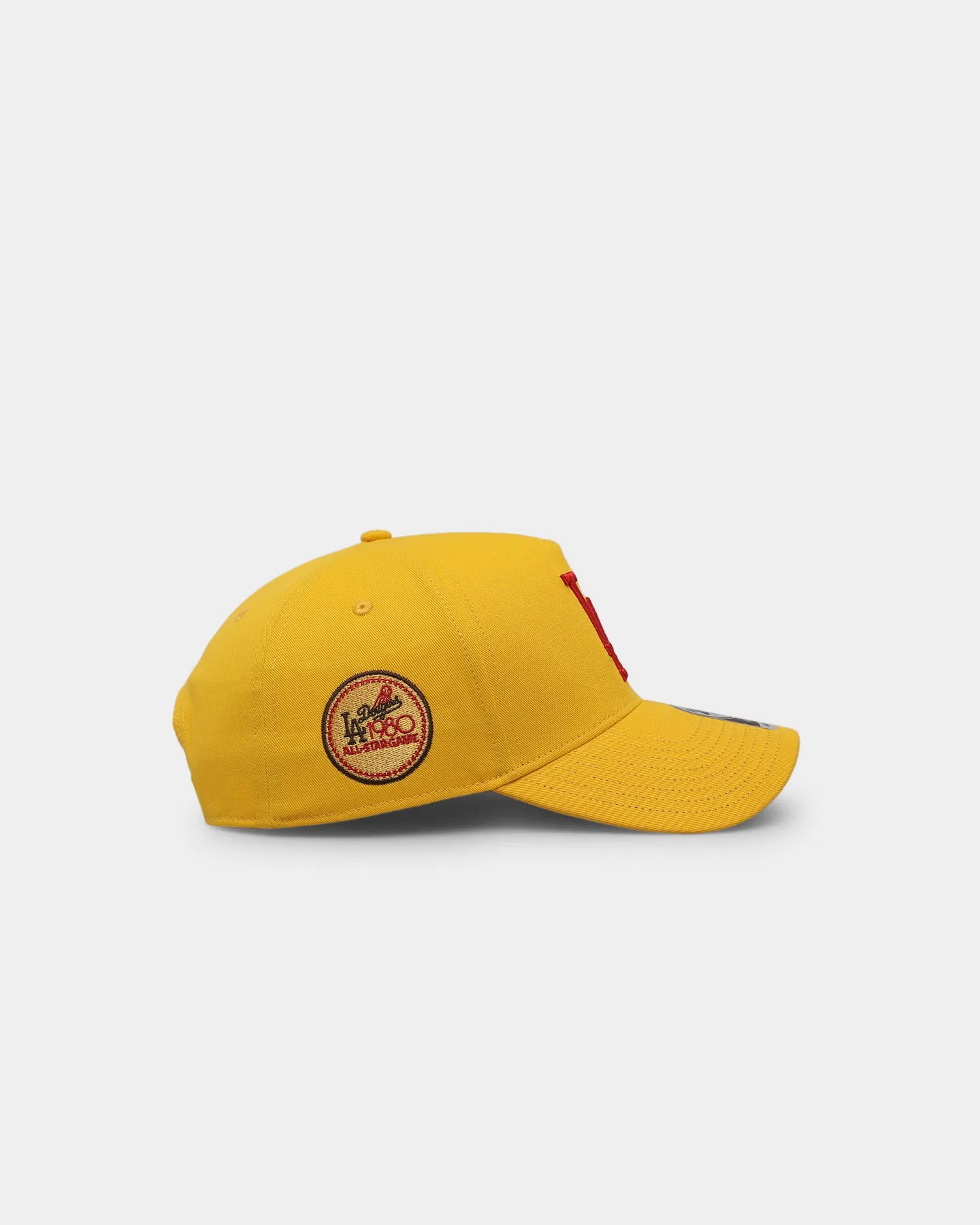 47 Brand Los Angeles Dodgers 'Mustard & Ketchup' Sure Shot MVP DT Snapback Yellow/Red