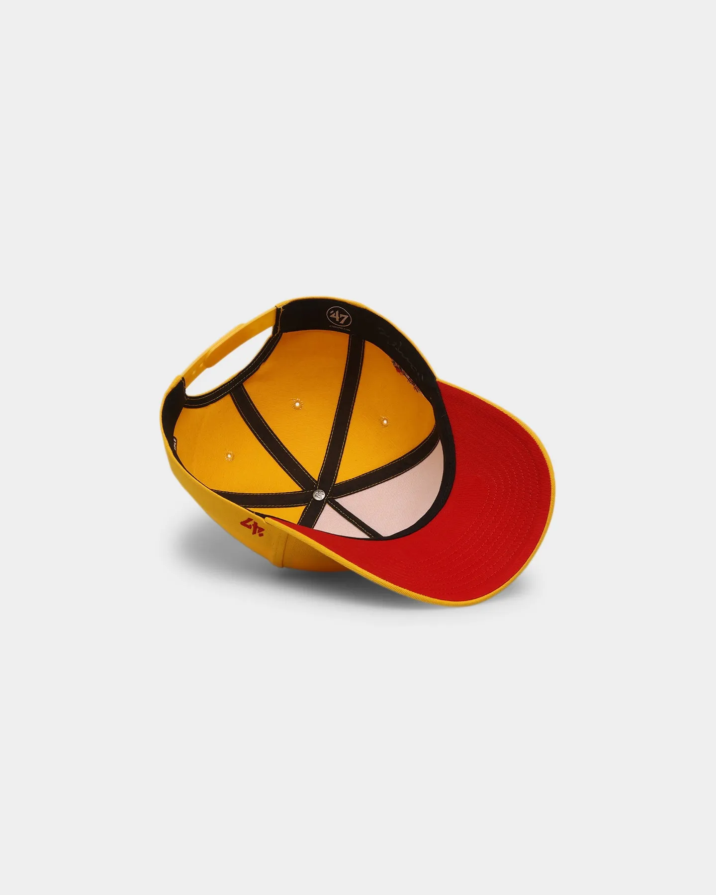 47 Brand New York Yankees 'Mustard & Ketchup' Sure Shot MVP DT Snapback Yellow/Red