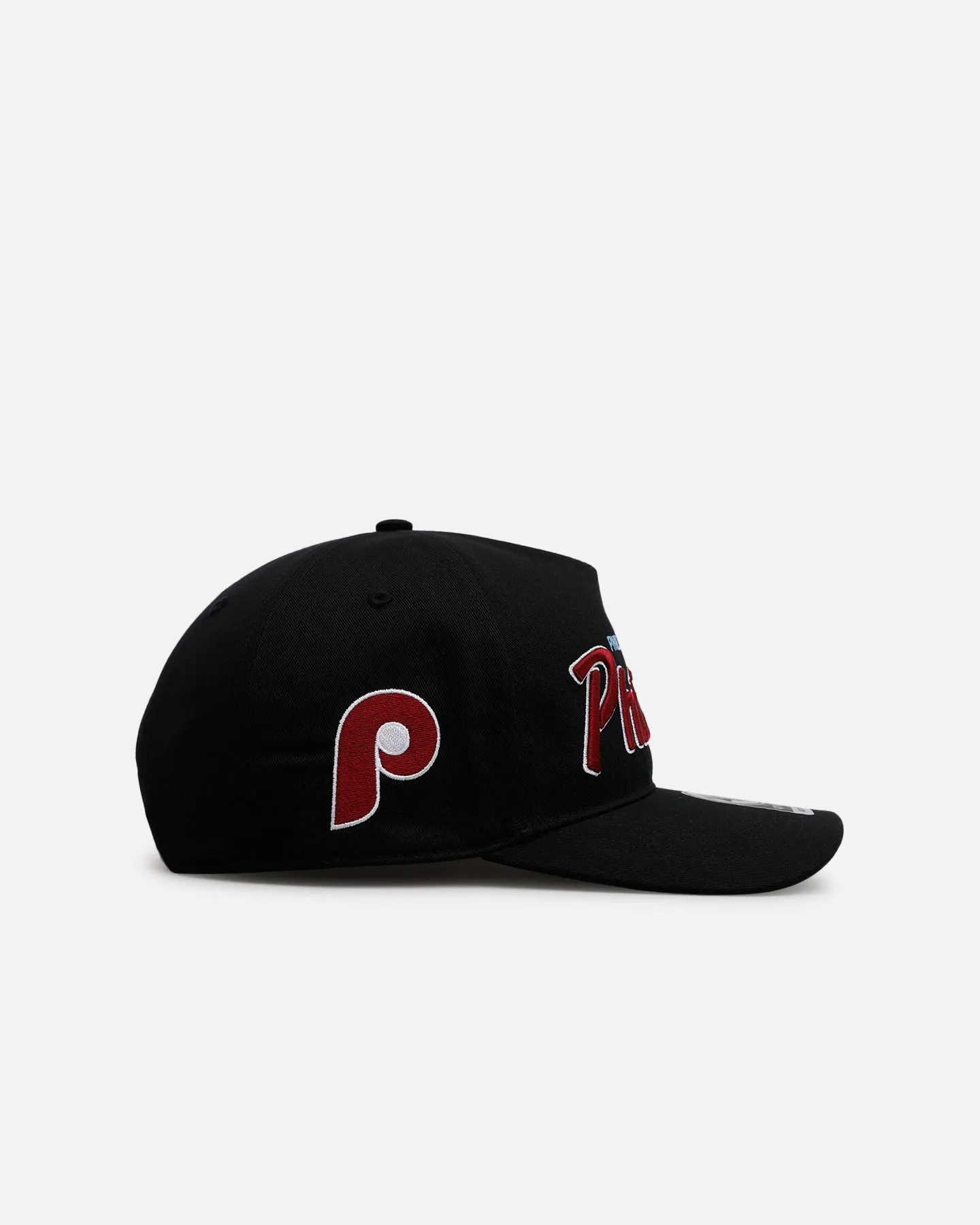 47 Brand Philadelphia Phillies 'Black Dome Script' 47 Hitch Snapback Black