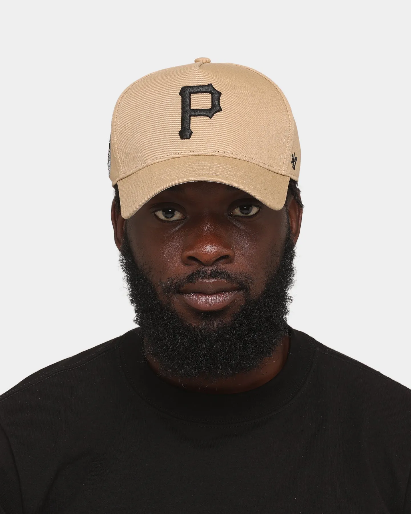 47 Brand Pittsburg Pirates 'Khaki Stadium' Sure Shot 47 MVP DT Snapback Khaki/Black