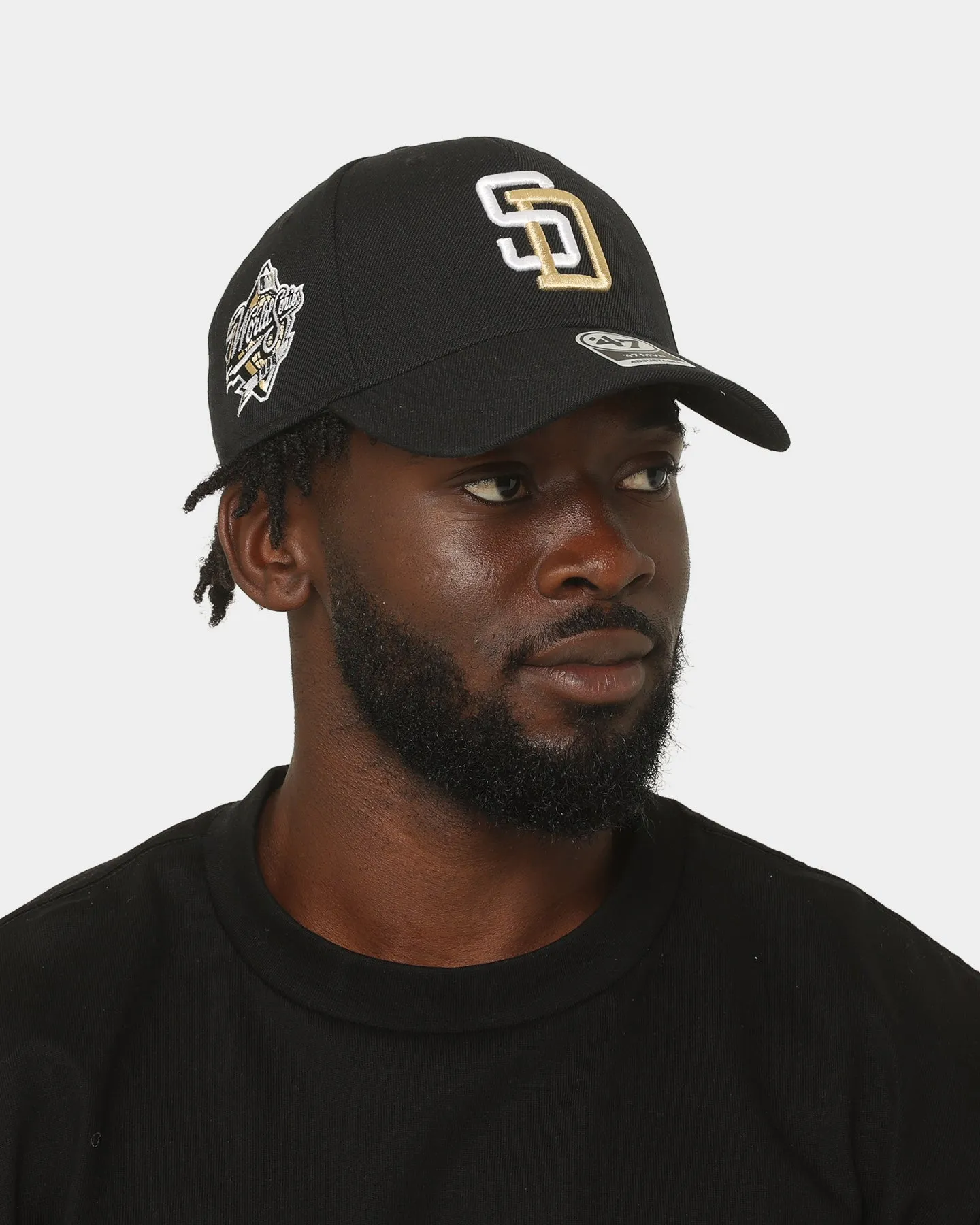 47 Brand San Diego Padres Sure Shot 47 MVP DT Snapback Black