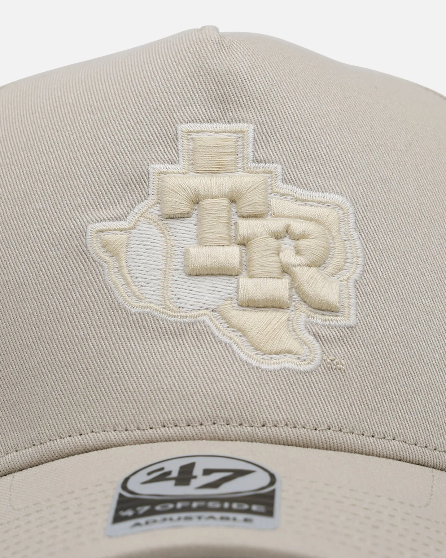 47 Brand Texas Rangers 'Contemporary Basics' Offside DT Snapback Tan
