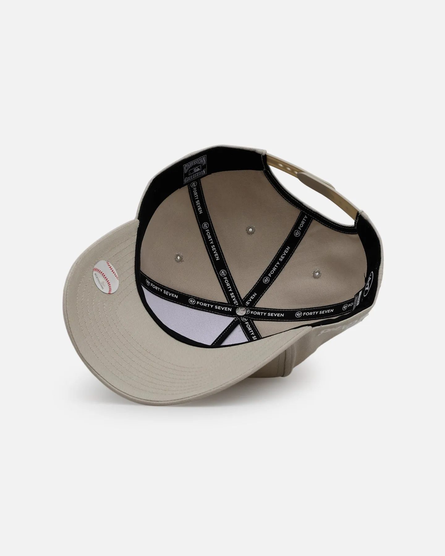 47 Brand Texas Rangers 'Contemporary Basics' Offside DT Snapback Tan
