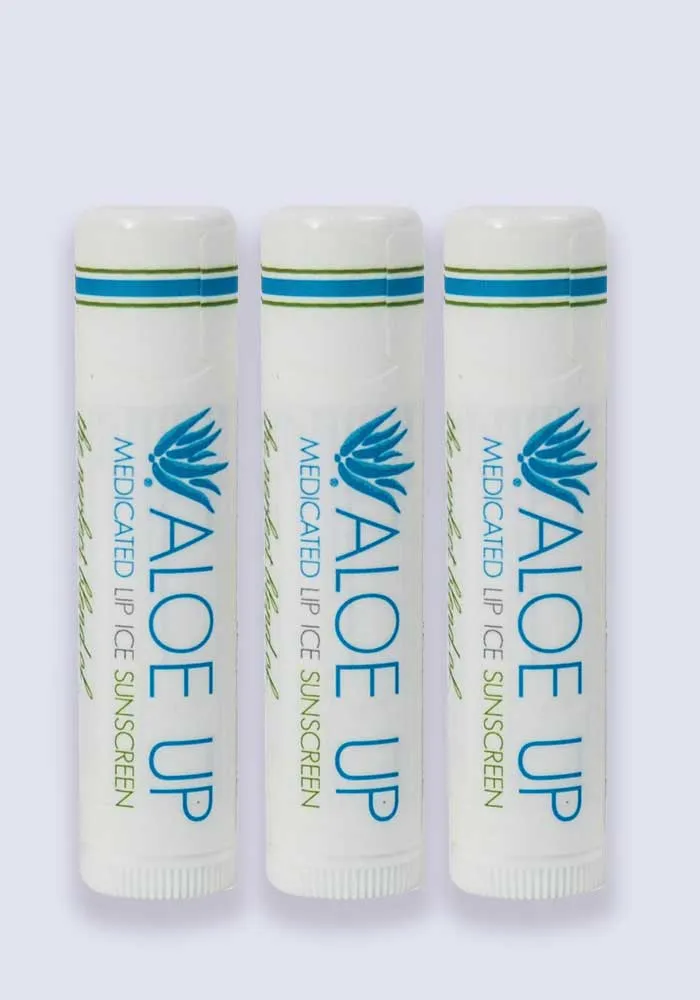 Aloe Up Lip Balm SPF 30 - Medicated 4.25g - 3 Pack Saver