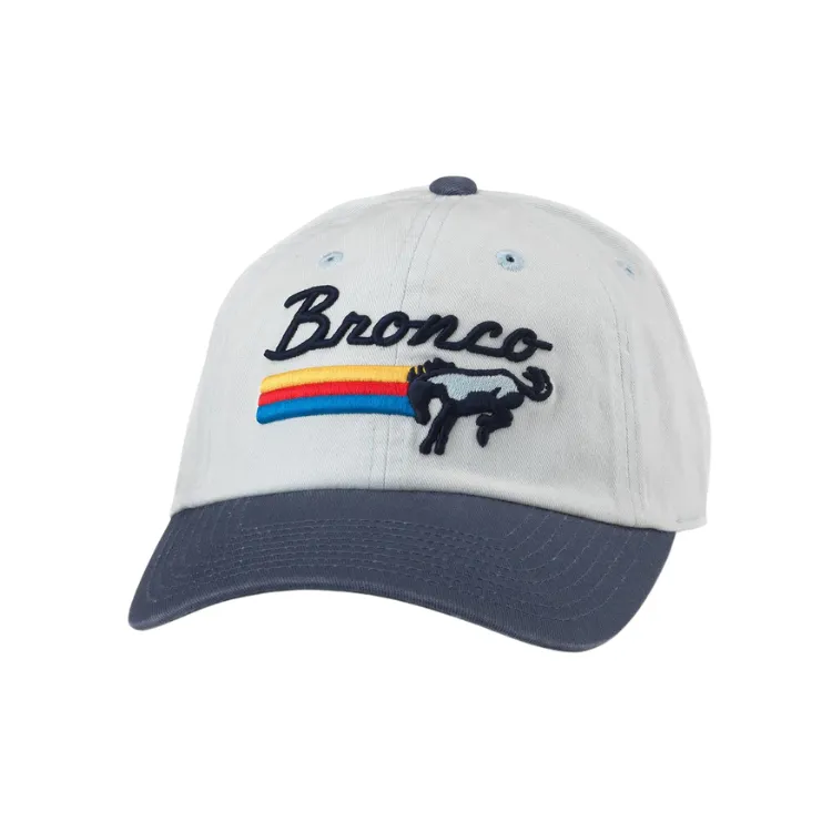 American Needle Ford Bronco Cord Visor Ball Park - White/Navy