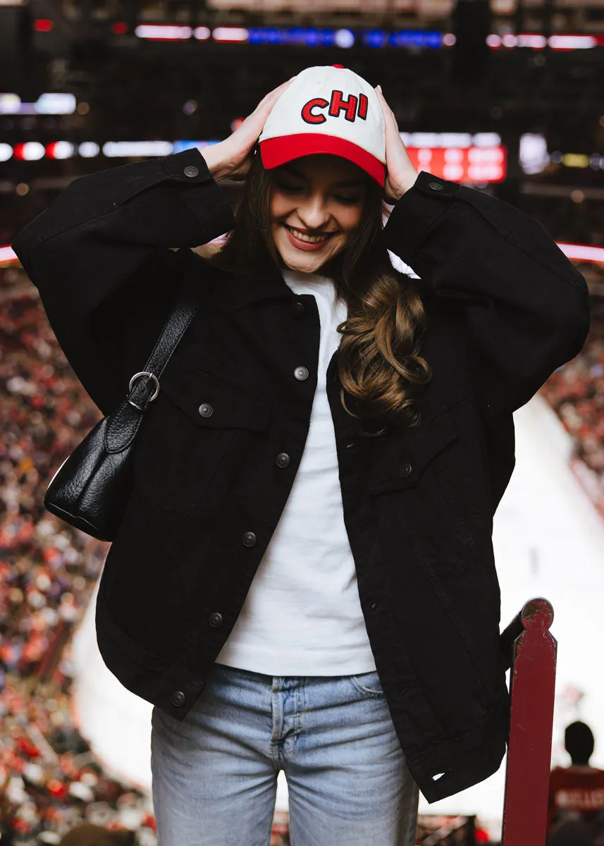 Blackhawks New Timer Chi Baseball Cap - Red