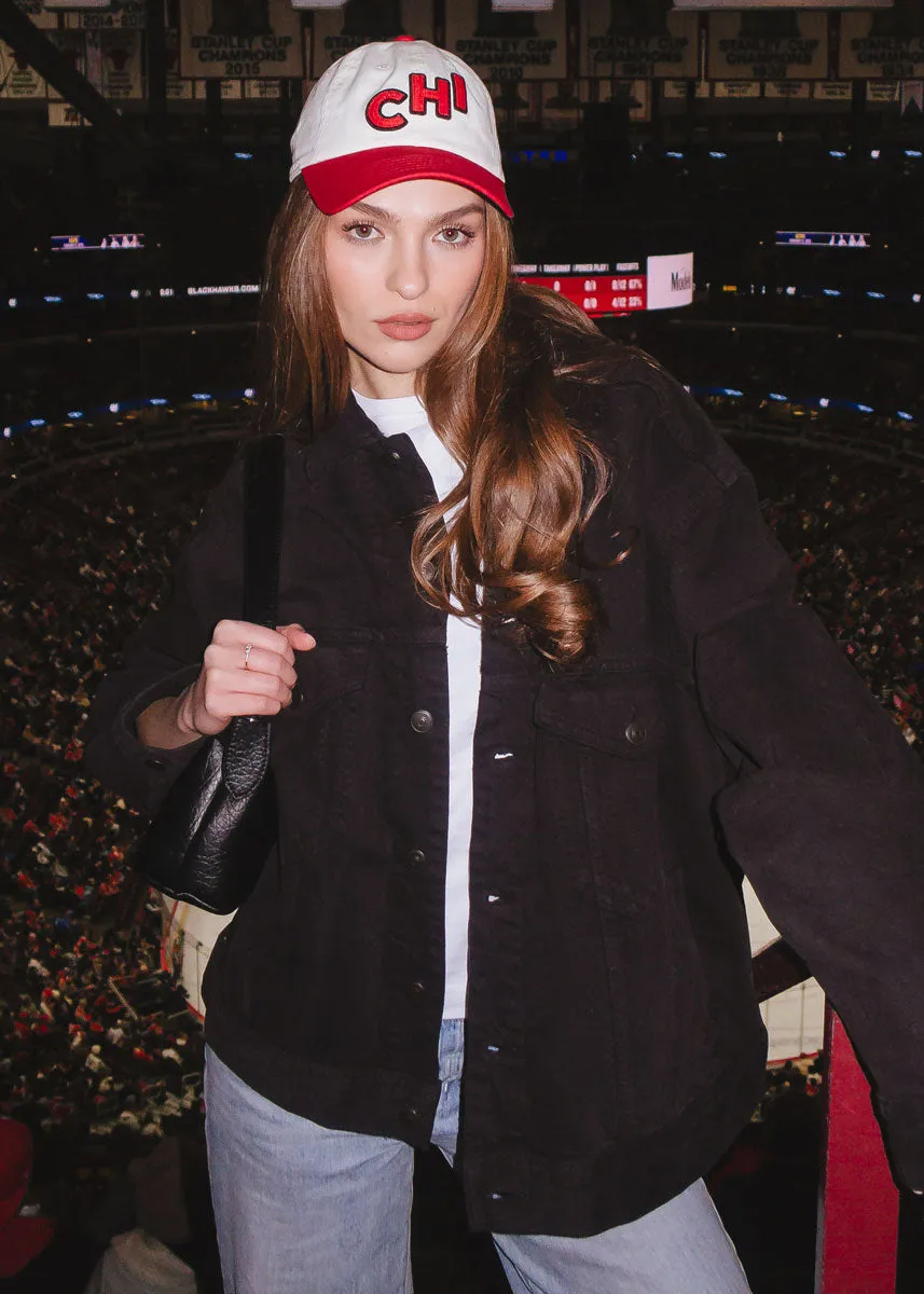 Blackhawks New Timer Chi Baseball Cap - Red
