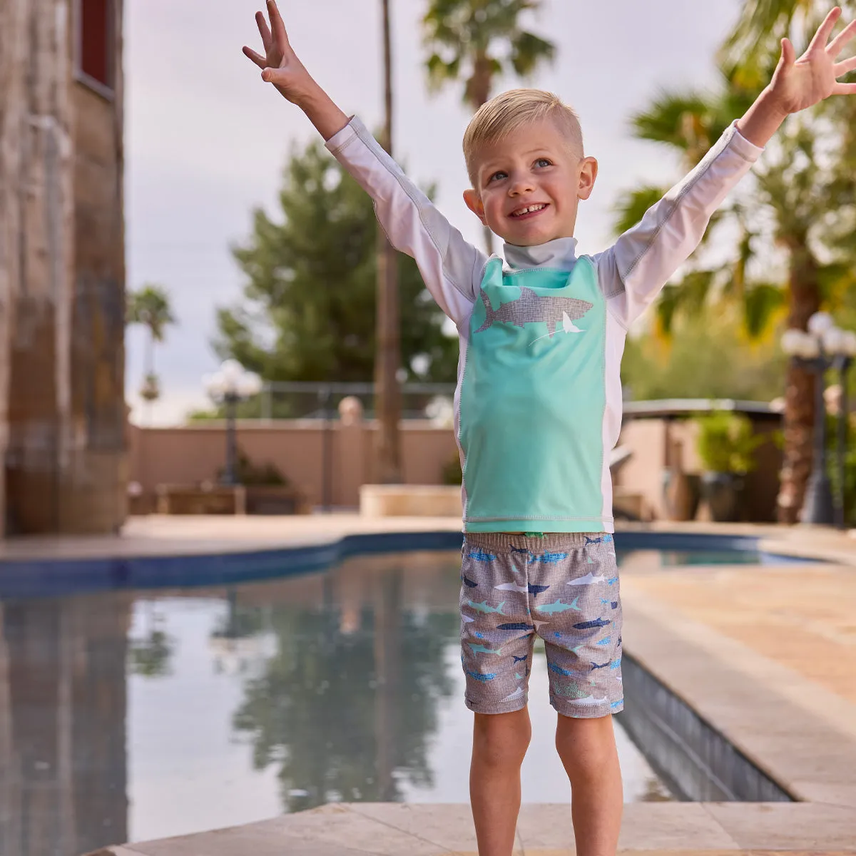 Boy's Long Sleeve Adventure Sun & Swim Shirt