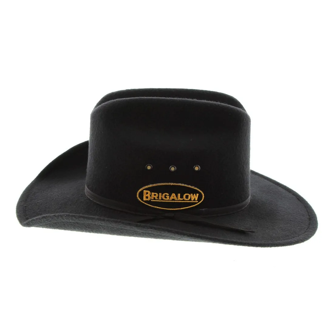 Brigalow Kids Dallas' Cowboy Hat - Black