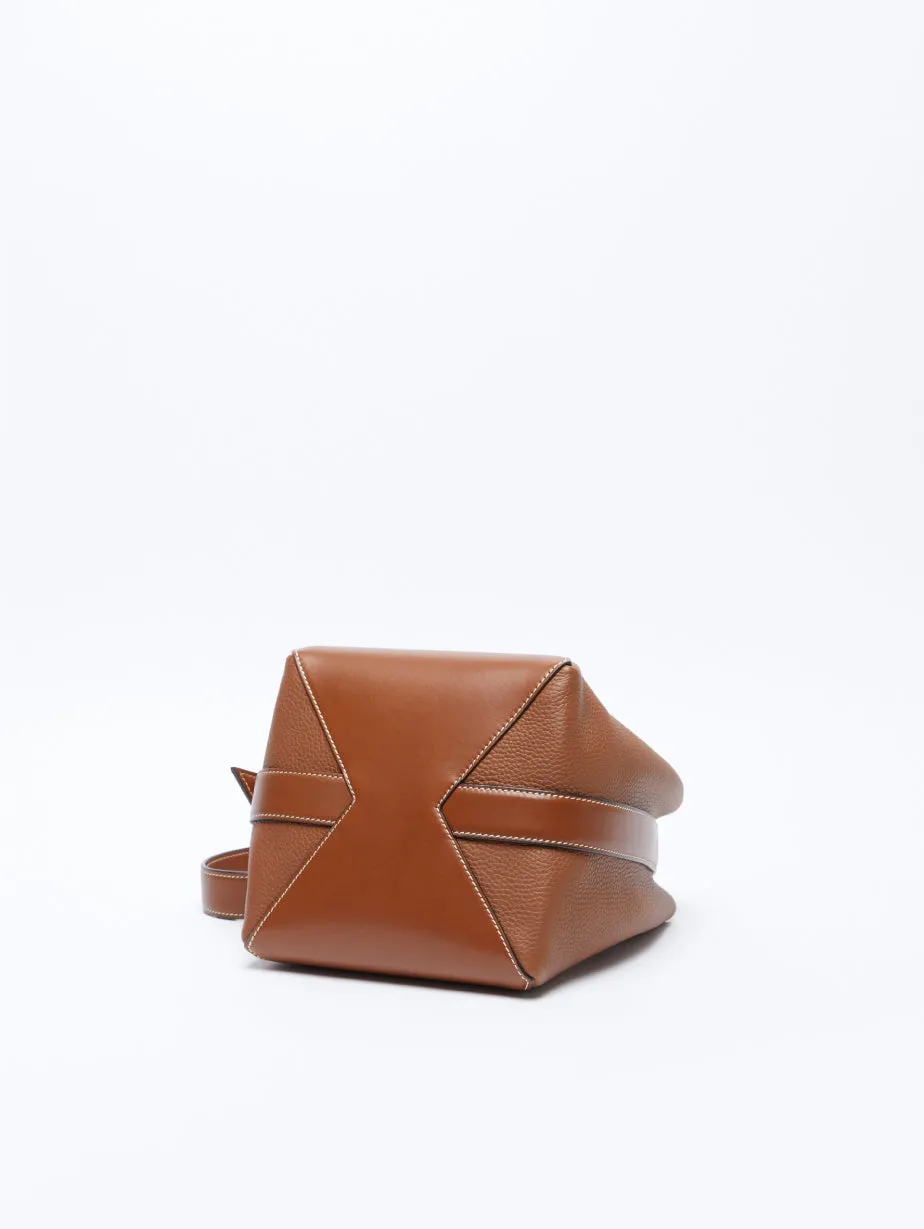 Bucket Bag Deer Print Leather