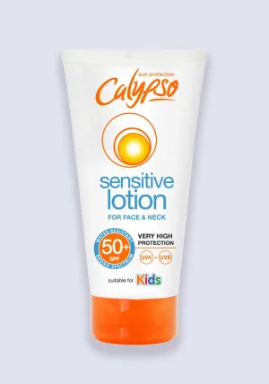 Calypso Sensitive Lotion SPF 50  For Face & Neck 50ml