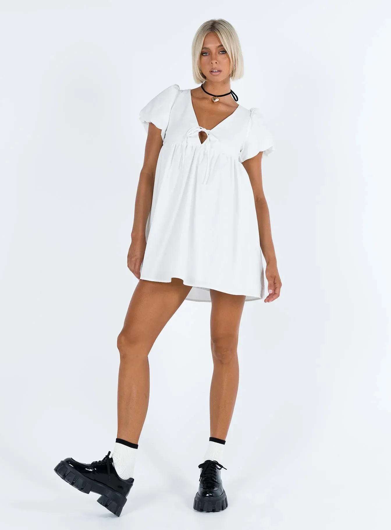 Daxton Mini Dress White