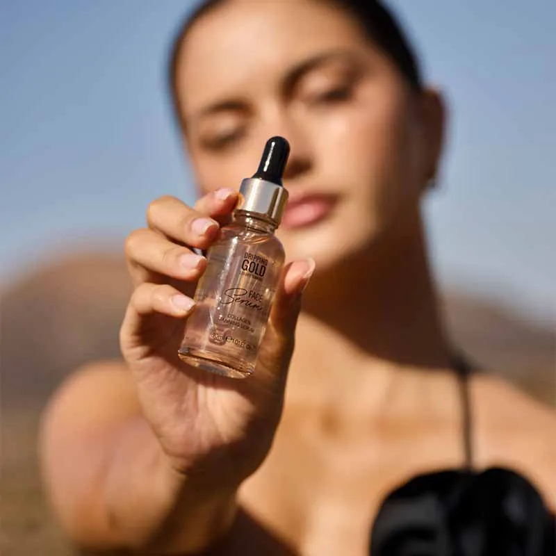 Dripping Gold Collagen Face Tanning Serum