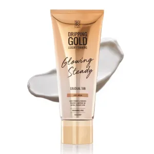 Dripping Gold Glowing Steady Gradual Tan