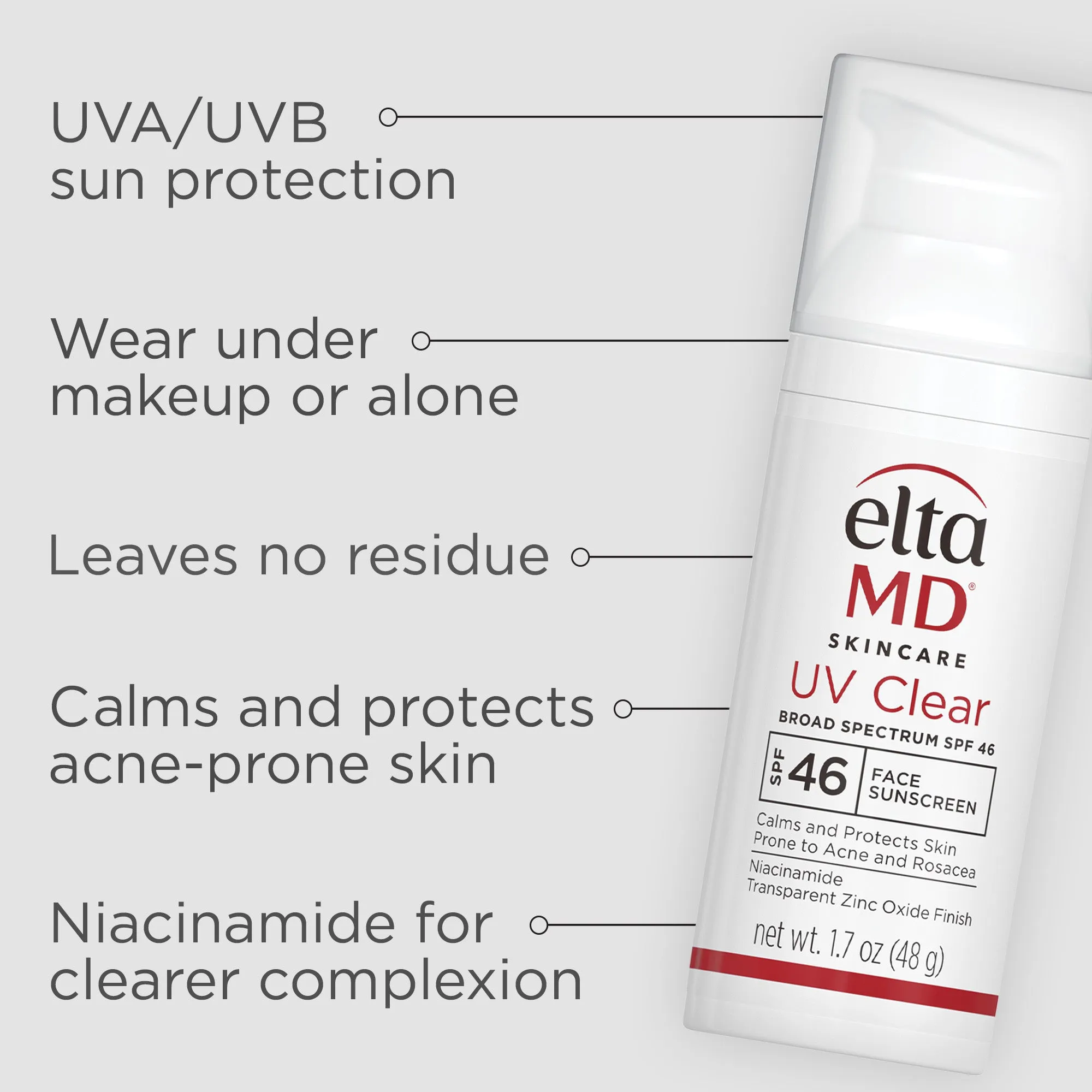 EltaMD UV Clear Broad-Spectrum SPF 46