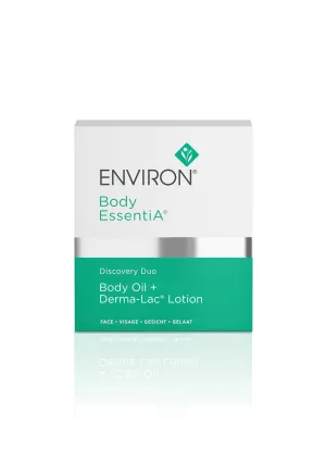 Environ Body EssentiA Discovery Duo Body Oil   Derma-Lac Lotion