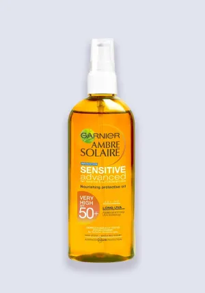 Garnier Ambre Solaire Oil Sensitive Advance SPF 50  150ml
