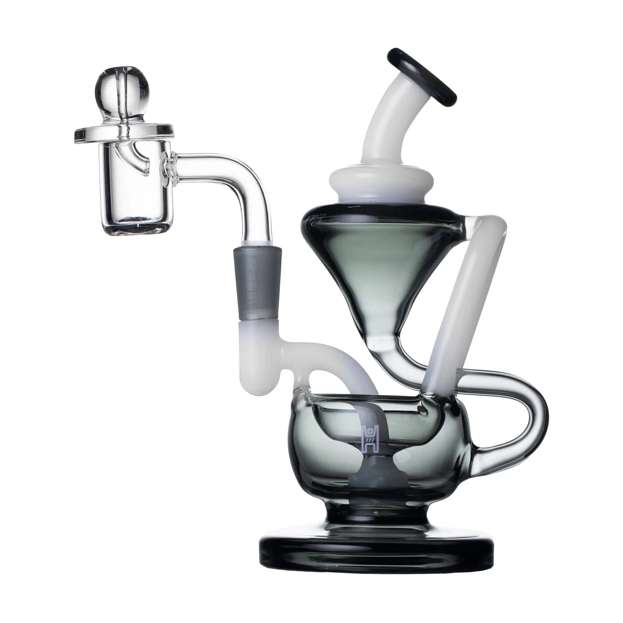 Human Grade 5" Recycler Dab Rig