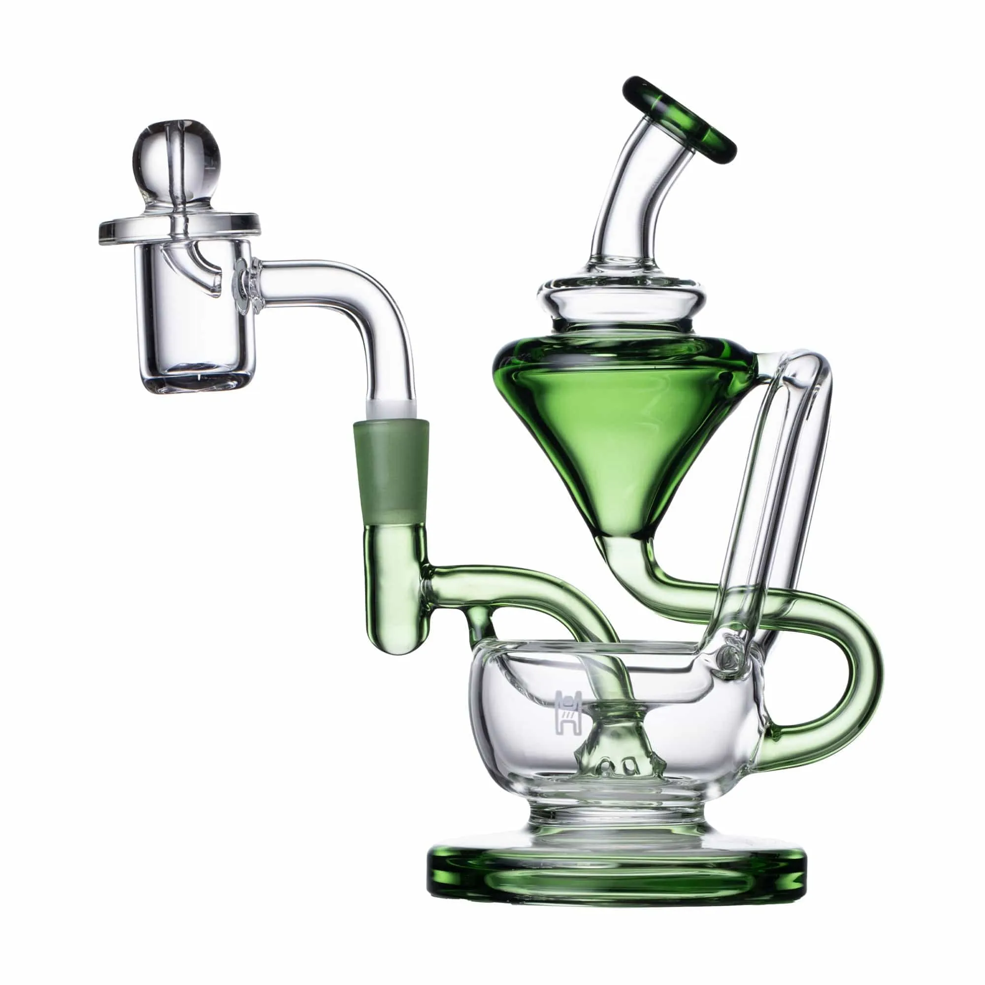 Human Grade 5" Recycler Dab Rig