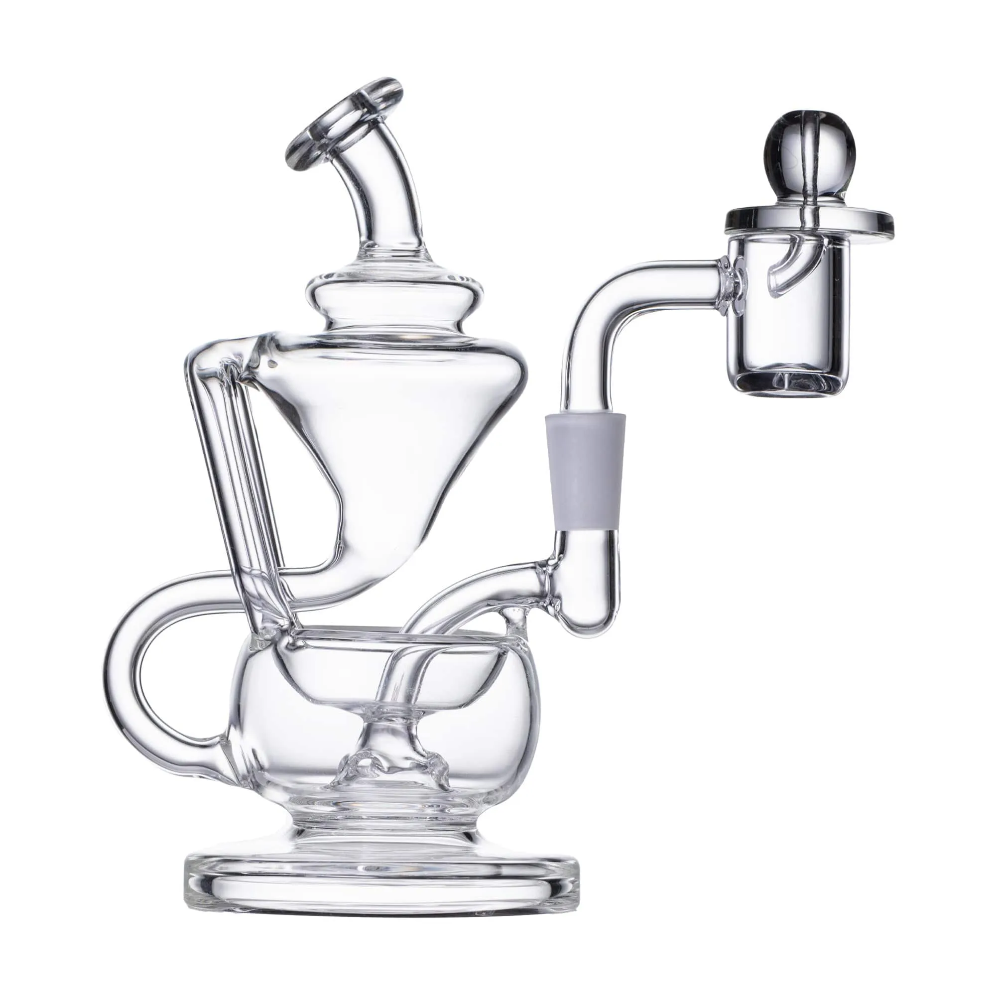 Human Grade 5" Recycler Dab Rig
