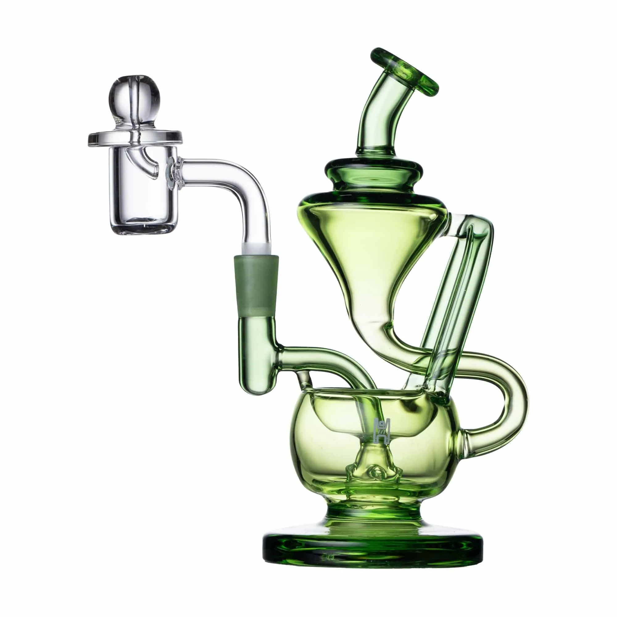Human Grade 5" Recycler Dab Rig