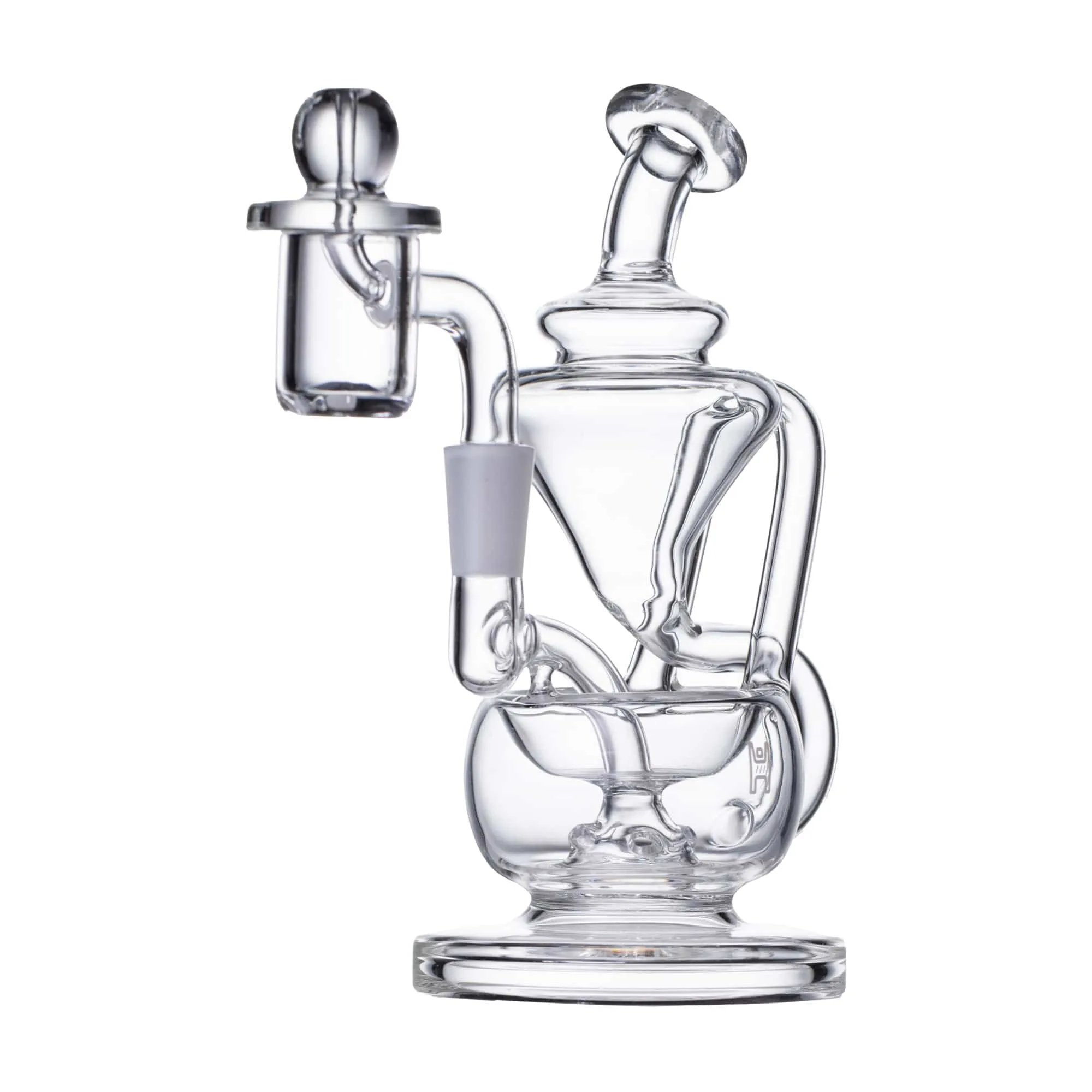 Human Grade 5" Recycler Dab Rig