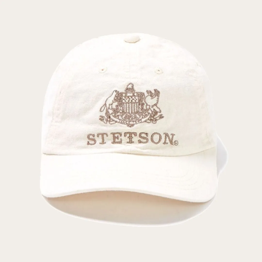LINEN BALL CAP