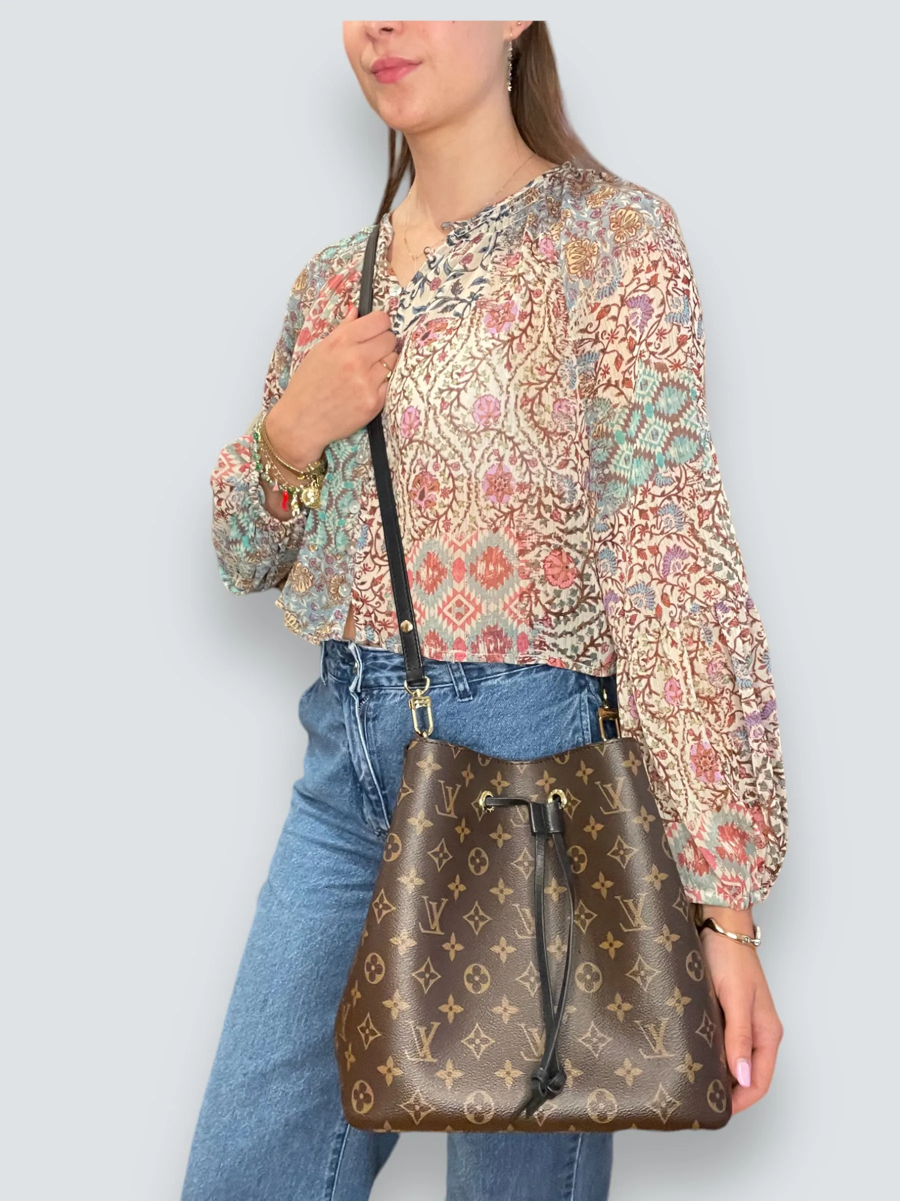 Louis Vuitton Monogram Canvas NéoNoé Bucket Bag
