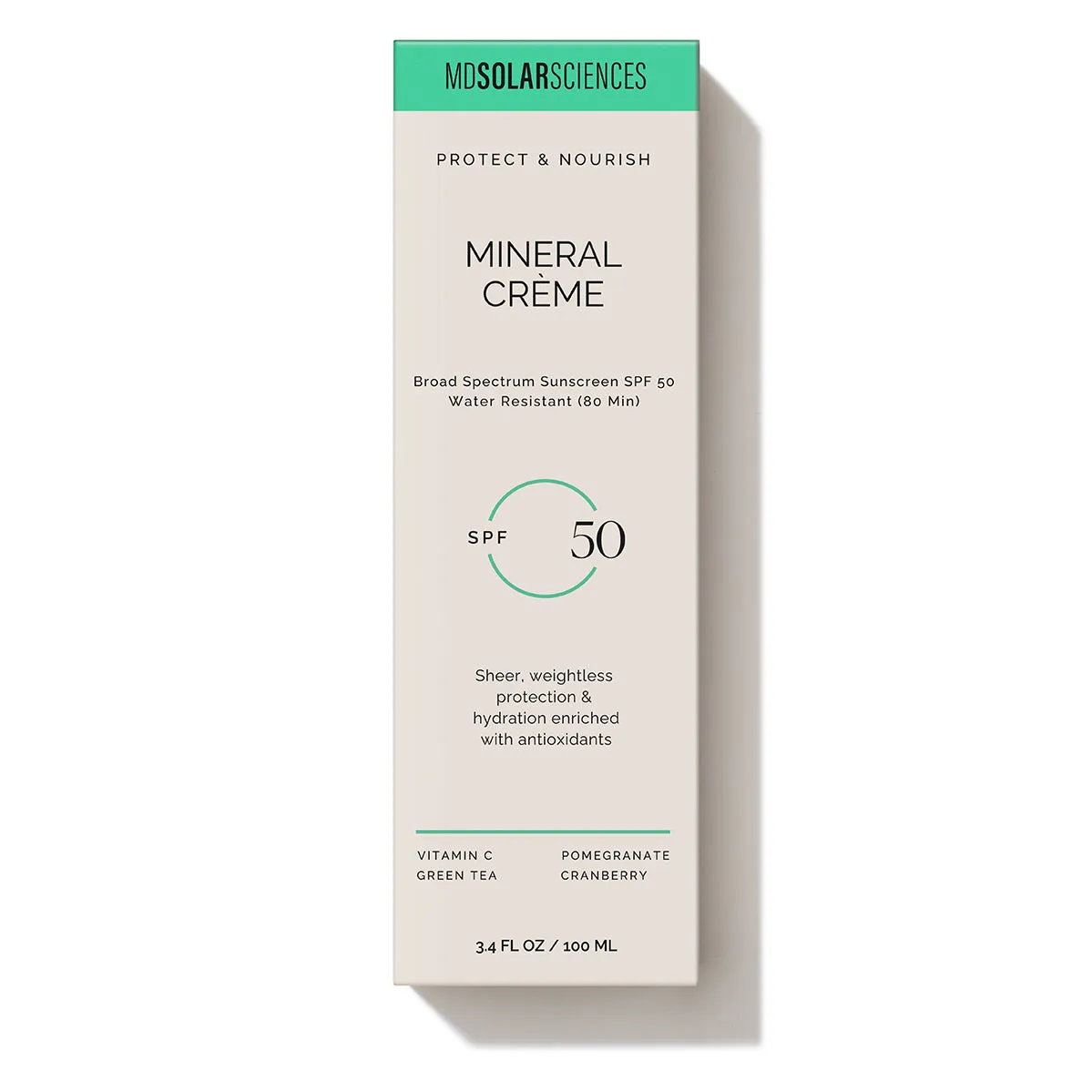 MDSolarSciences Mineral Creme - Face & Body Sunscreen - SPF 50 