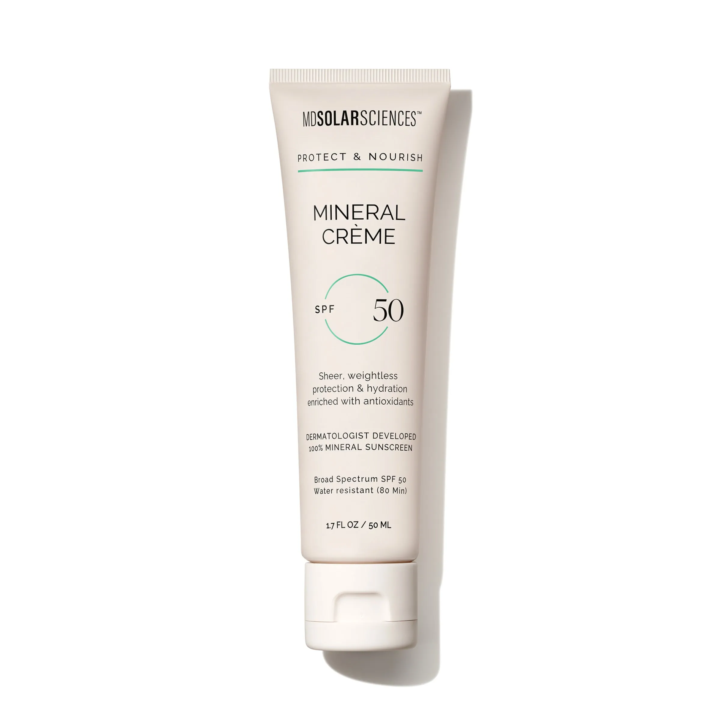 MDSolarSciences Mineral Creme - Face & Body Sunscreen - SPF 50 