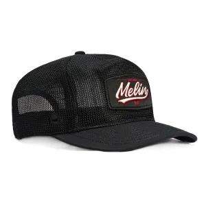 Melin Odyssey Mac Hydro Snapback Trucker Hat - Black
