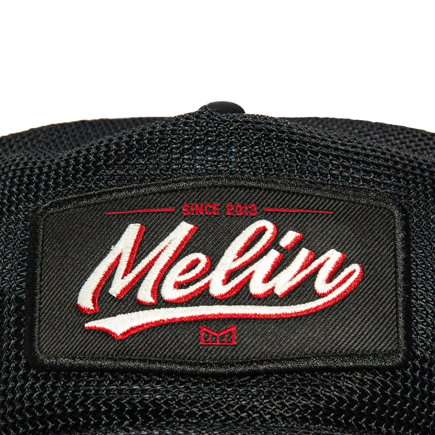 Melin Odyssey Mac Hydro Snapback Trucker Hat - Black