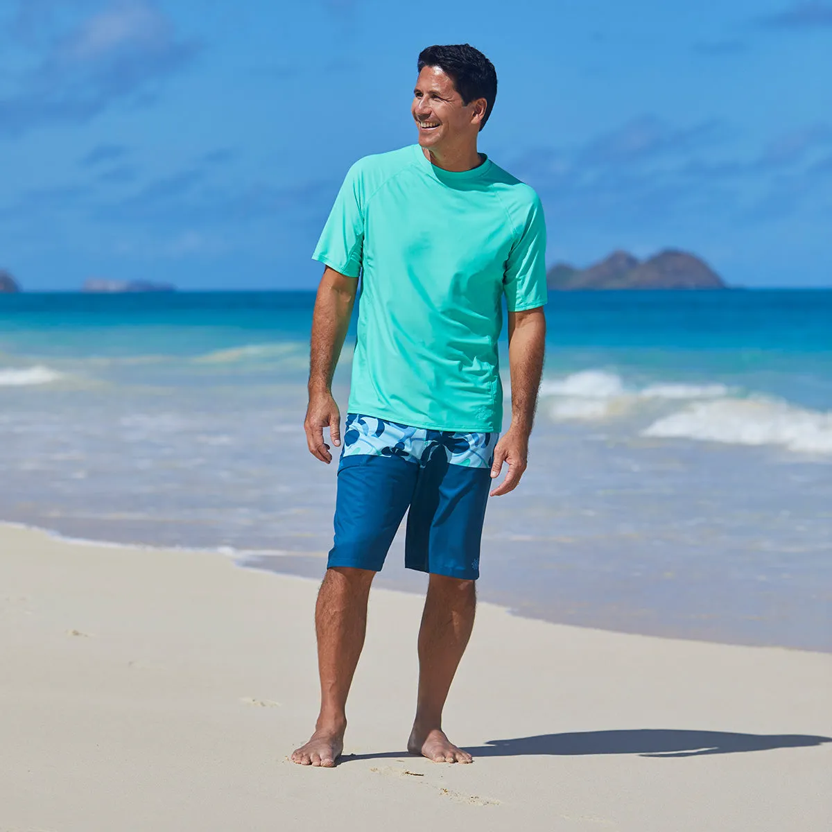 Men's Short Sleeve Crew Sun & Swim Shirt | FINAL SALE
