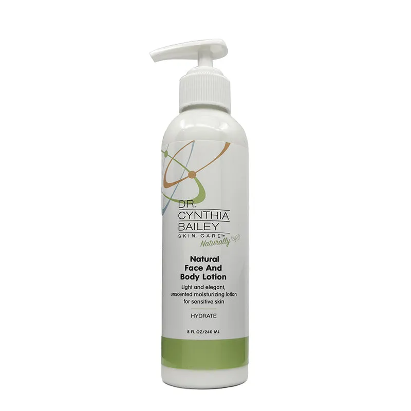 Natural Face. Hand and Body Lotion