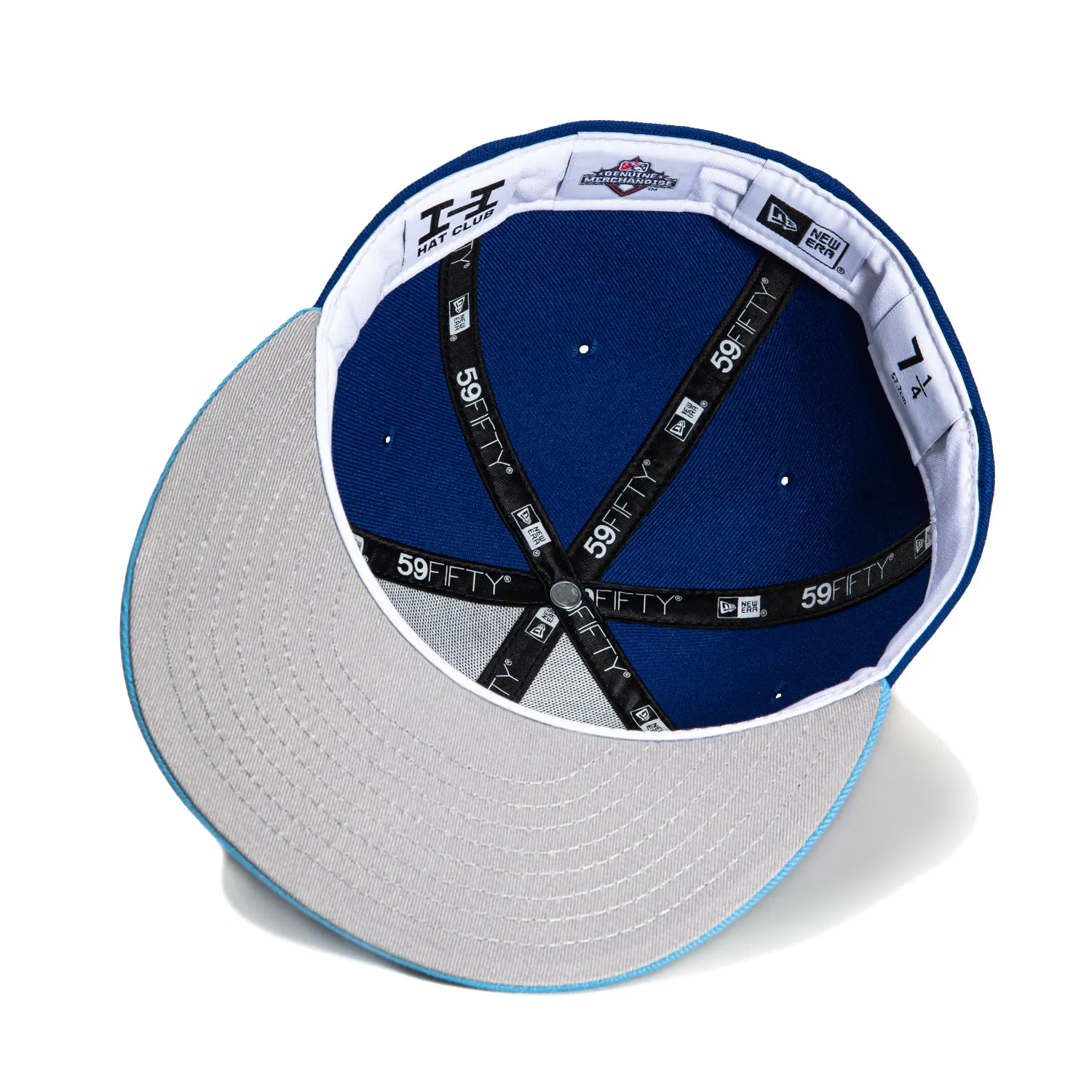New Era 59Fifty 12 Days of Hatmas Shreveport Swamp Dragons Hat - Royal. Light Blue
