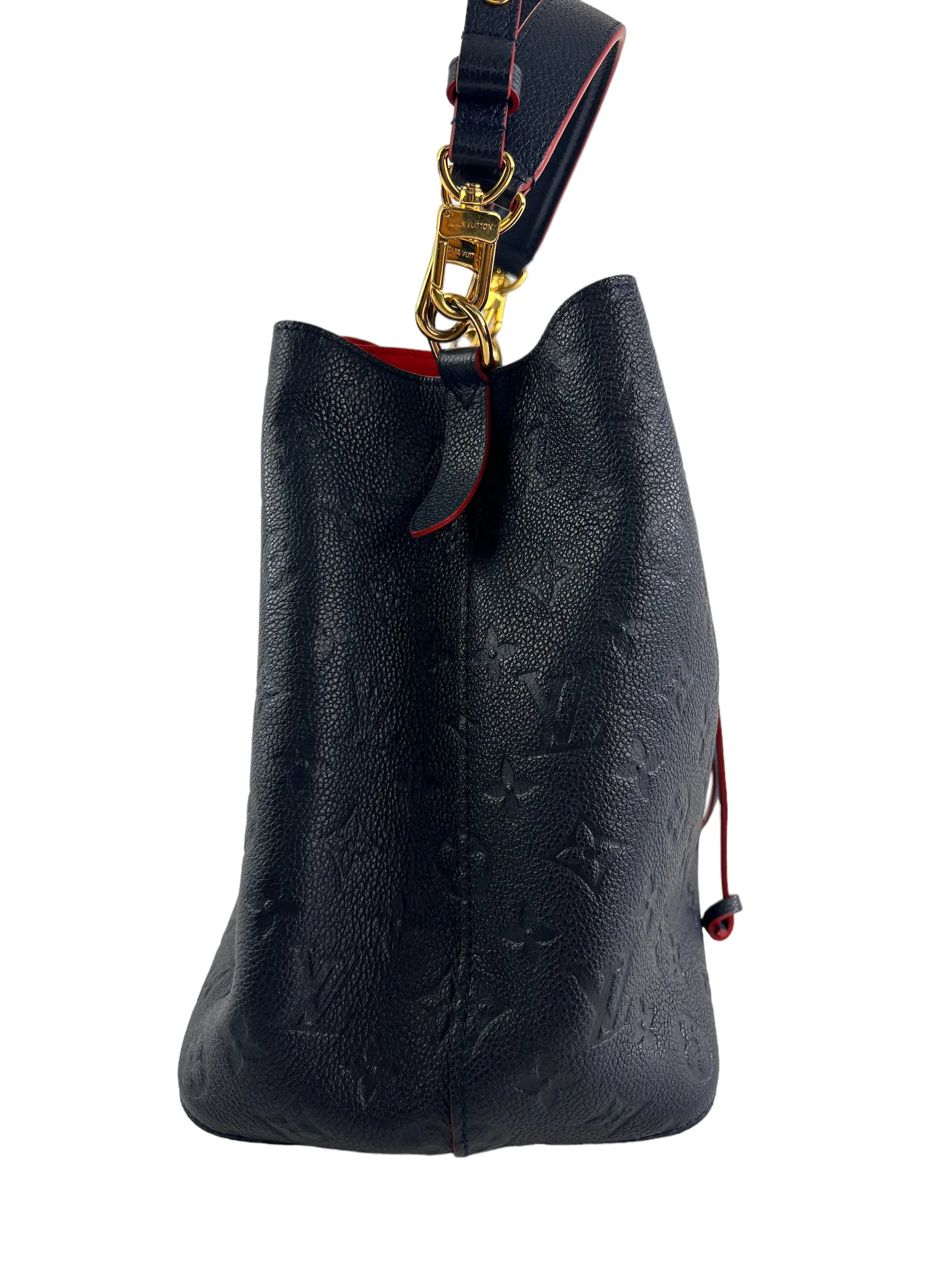 PART PAYMENT ONLY - Louis Vuitton Navy Empriente Leather Neo Noe  Bucket Bag