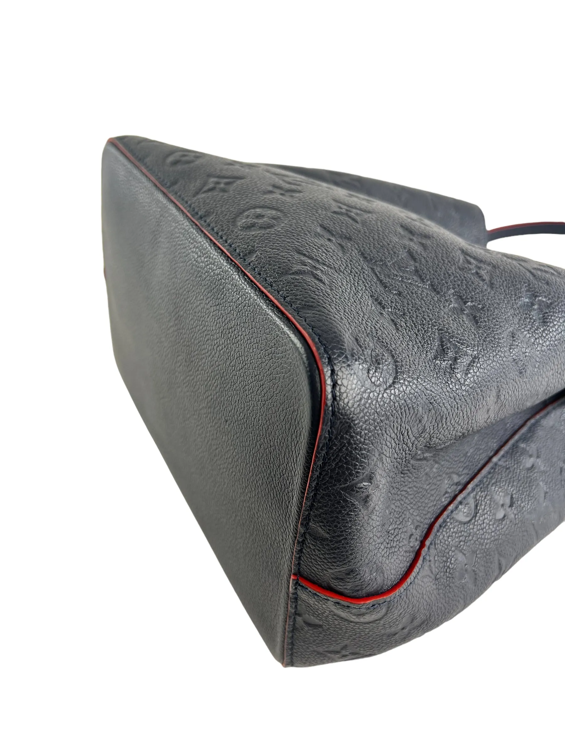 PART PAYMENT ONLY - Louis Vuitton Navy Empriente Leather Neo Noe  Bucket Bag