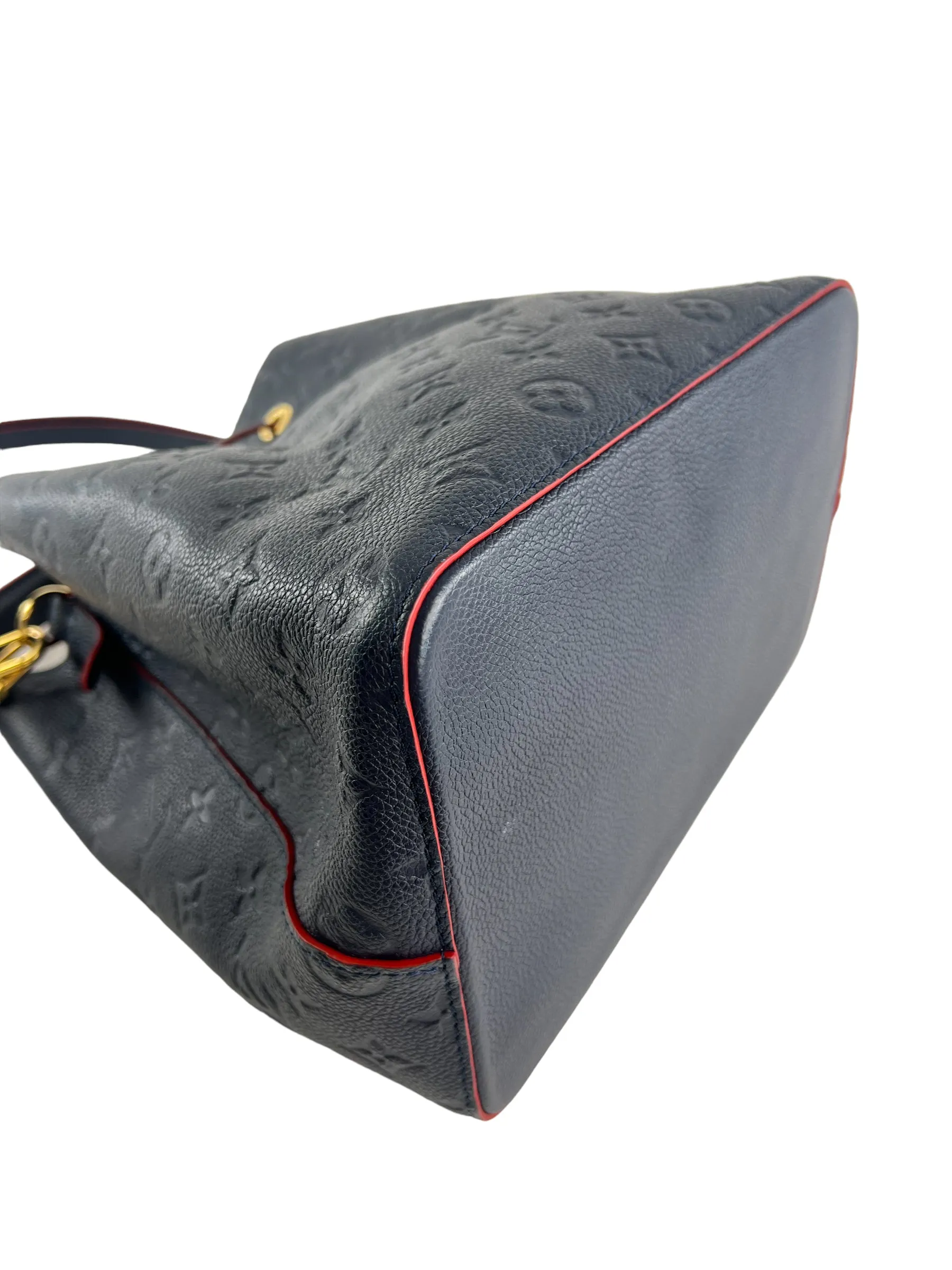 PART PAYMENT ONLY - Louis Vuitton Navy Empriente Leather Neo Noe  Bucket Bag