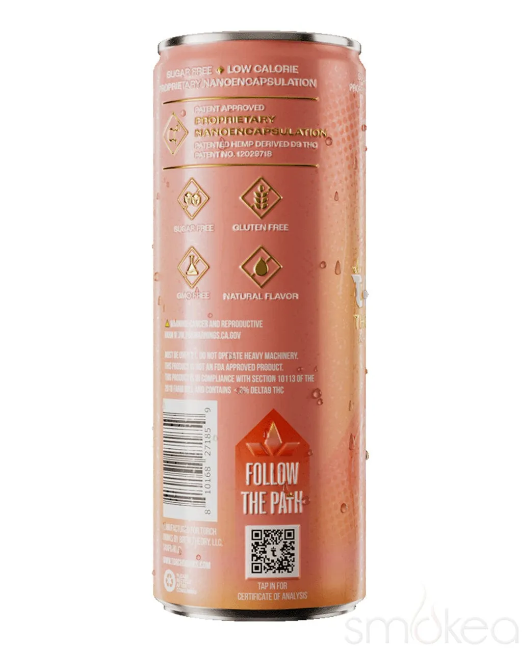 Torch THC Iced Tea - Peach Tea Lemonade
