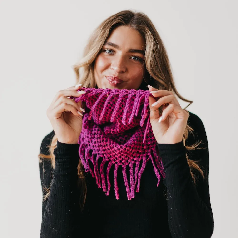 Tory 2-Tone Tube Scarf