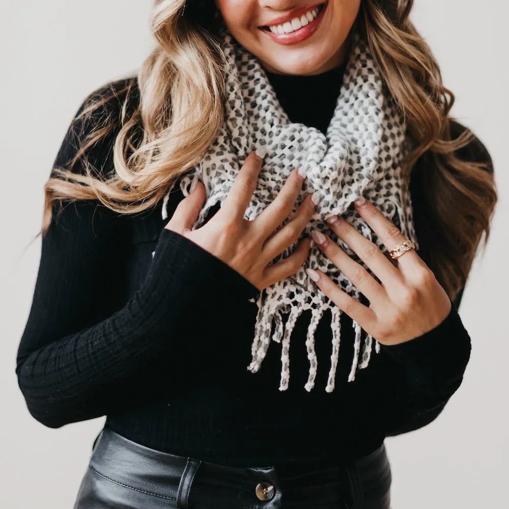 Tory 2-Tone Tube Scarf