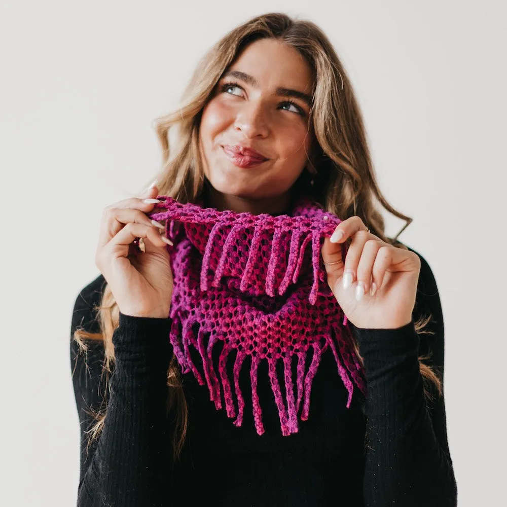 Tory 2-Tone Tube Scarf