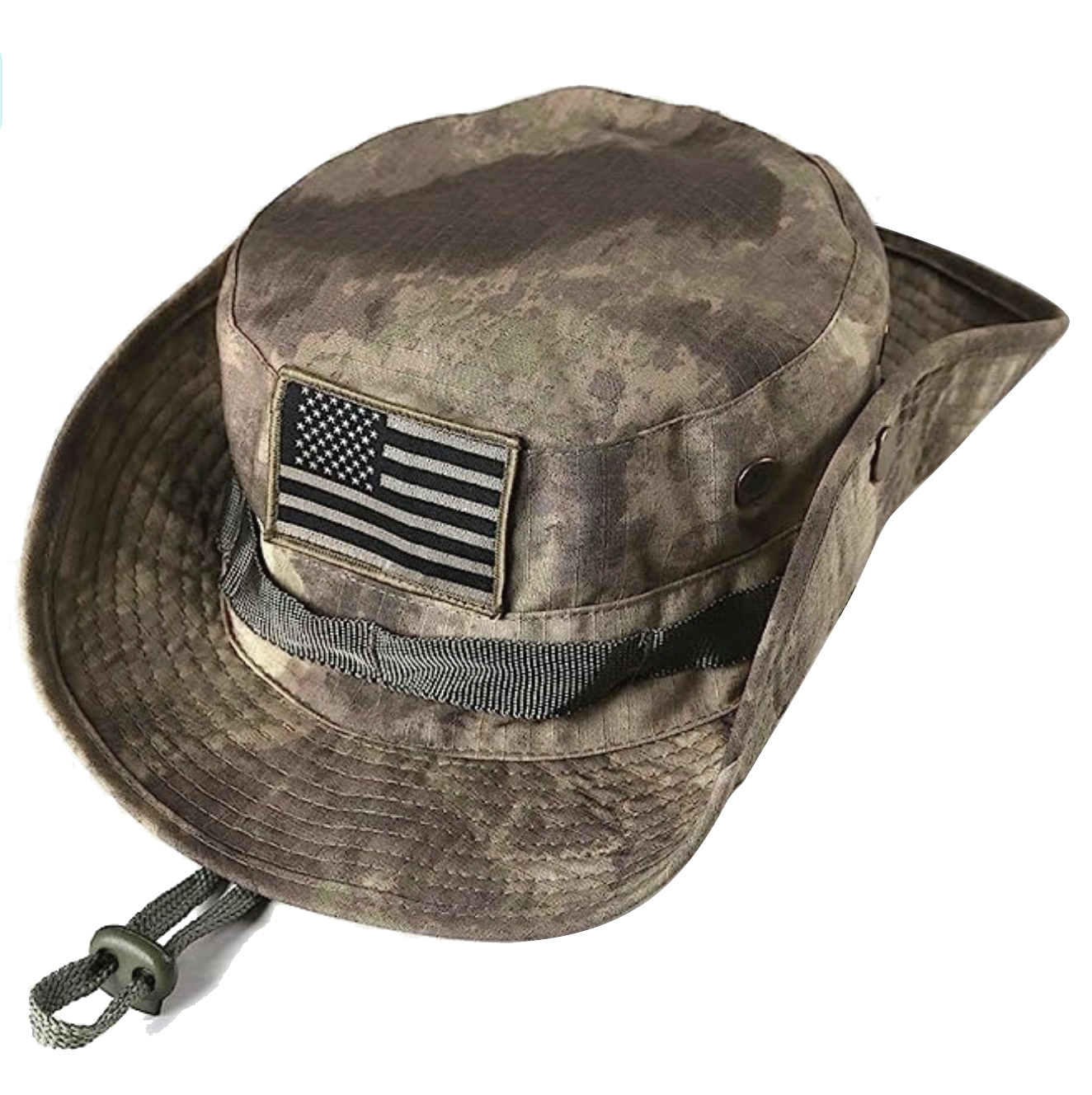 USA Bucket and Boonie Patriotic Hat Assortment Floor Display - 18 Pieces Per Retail Ready Display 88536